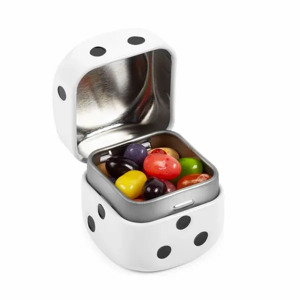 Roll the Dice Tin-Jelly Belly® - Custom Coasters Now