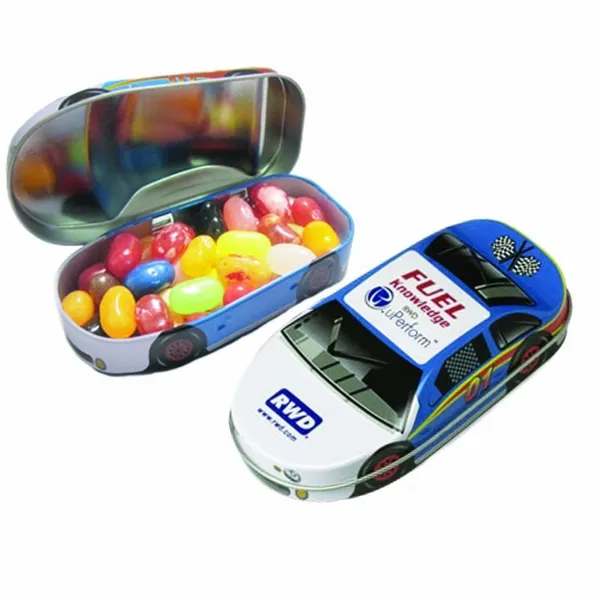 Race Car Tin-Jelly Belly® - Custom Coasters Now