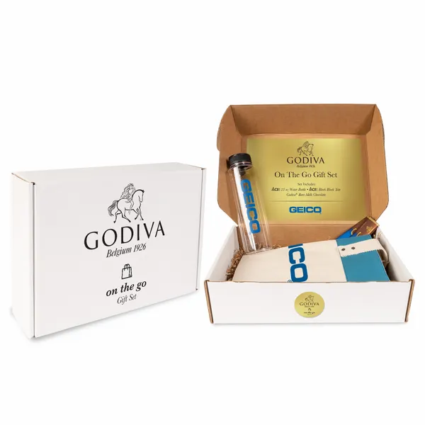 Godiva On The Go Gift Set - Custom Coasters Now