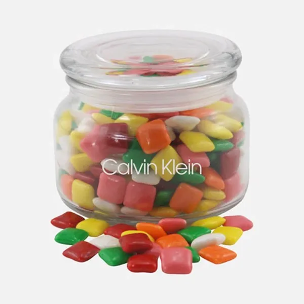 Jar with Mini Chicklets Gum - SG200 - Custom Coasters Now