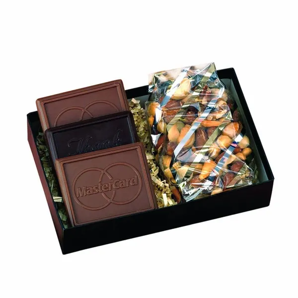 Cookie Gift Box with 3 Cookies and 1 Confection - Custom Coasters Now