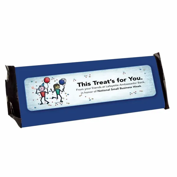 Overwrapped Hershey Bar - Custom Coasters Now