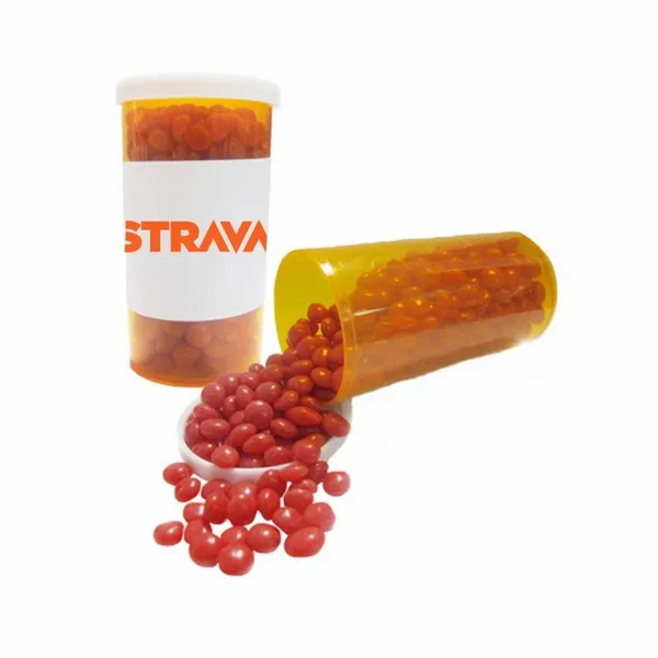 Large Promo Pill Bottles-Cinnamon Imperials - Custom Coasters Now