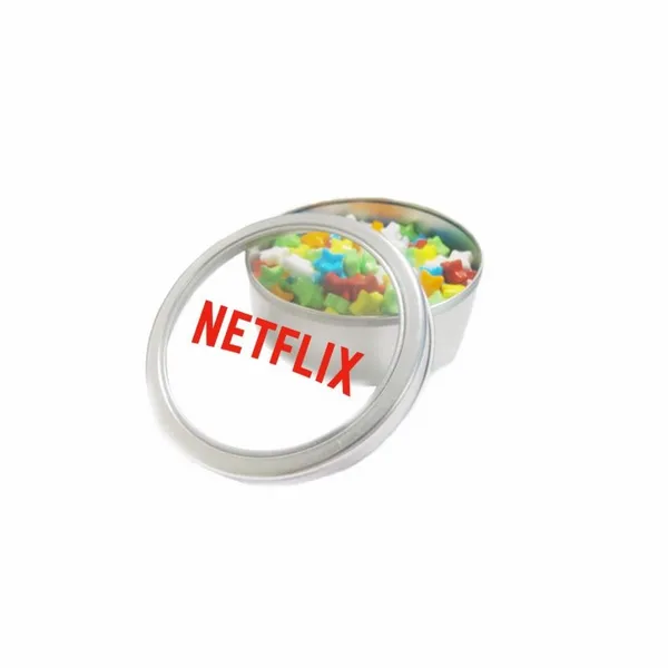 Large Top View Tin-Starzmania - Custom Coasters Now