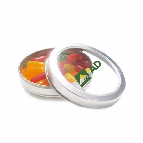 Small Top View Tin-Mike & Ike's® - Custom Coasters Now