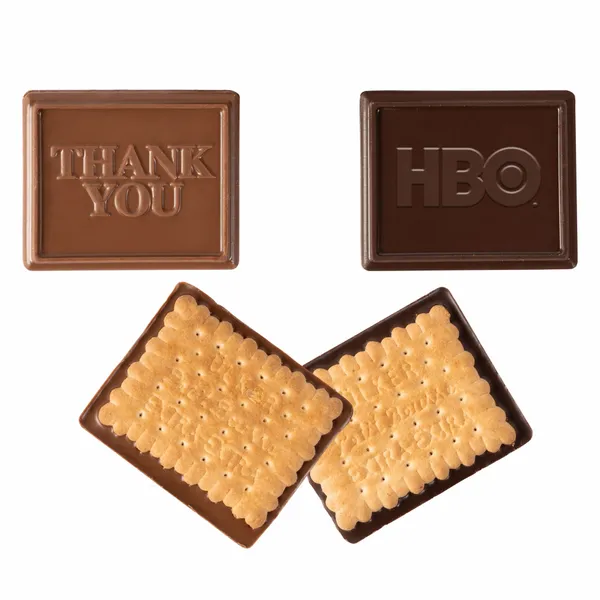 Rectangle Chocolate Cookie - Custom Coasters Now