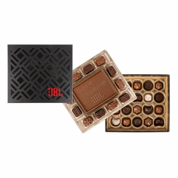 Custom Chocolate Delight Gift Box With Gourmet Truffles - Custom Coasters Now