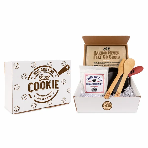 Fresh Beginnings Skillet Cookie Kit with Bamboo Cooking Utensils - Custom Coasters Now
