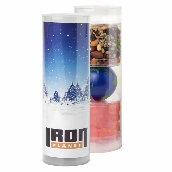 3 Piece Gift Tube with Energy Mix - Custom Coasters Now