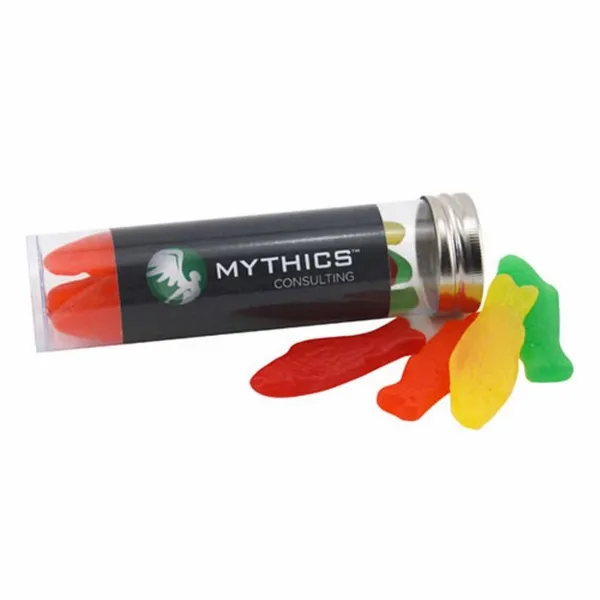 Tube with Swedish Fish - TRB650 - Custom Coasters Now