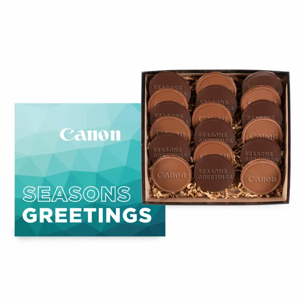 Round Cookie Gift Box - CFBFC - Custom Coasters Now