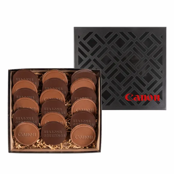 Round Cookie Gift Box - CFBX - Custom Coasters Now