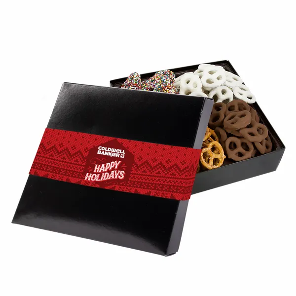 Assorted Mini Pretzels- Full color Band - Custom Coasters Now