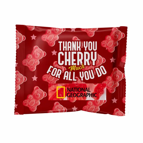 Candy By Color 2 oz. Full Color Digibag with Gummy Bears - Custom Coasters Now
