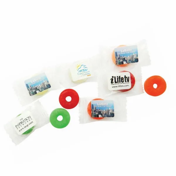 Assorted Fruit w/ Label - Custom Coasters Now