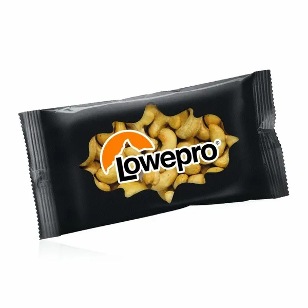 1oz. Full Color DigiBag™ with Jumbo Salted Cashews - Custom Coasters Now