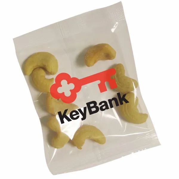 1/2oz. Snack Packs - Jumbo Salted Cashews - Custom Coasters Now
