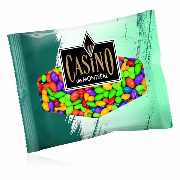 2oz. Full Color DigiBag™ with Chocolate Sunflower Seeds - Custom Coasters Now