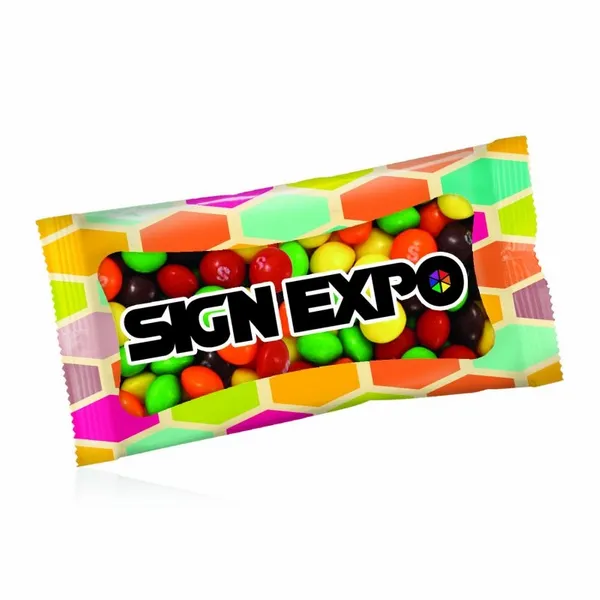 1oz. Full Color DigiBag™ with Skittles - Custom Coasters Now