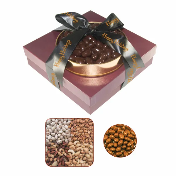 The Beverly Hills - Grade A Nuts & Chocolate Almonds - Custom Coasters Now