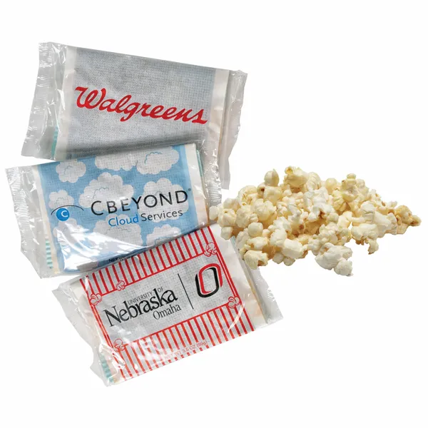 Custom Printed Single Microwave Popcorn Bag - Custom Coasters Now