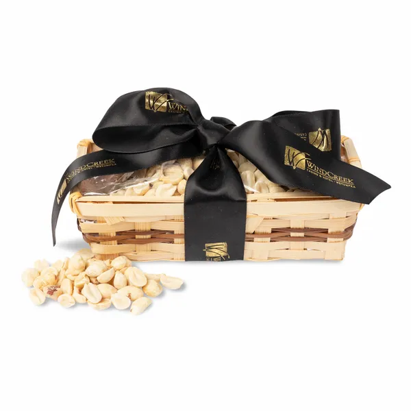 Gift Basket with Peanuts - Custom Coasters Now
