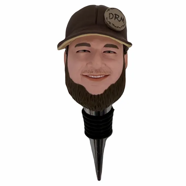 Big Head Bottle Stopper Bobblehead