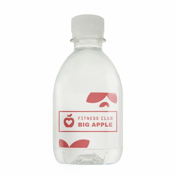 8 oz Plastic Bullet Bottle – Custom Label Water - Custom Coasters Now