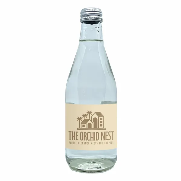 12 oz Glass Water Bottle (GLA12) - Custom Coasters Now