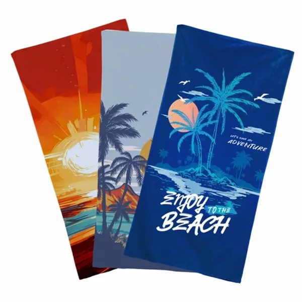 Custom Beach & Pool Towels - Custom Coasters Now