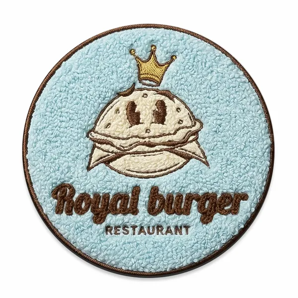 Chenille Button - Custom Coasters Now