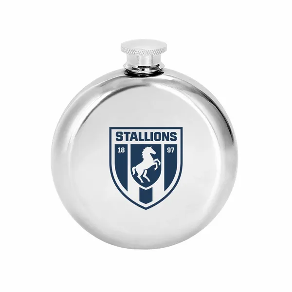 Round Hip Flasks - Custom Coasters Now