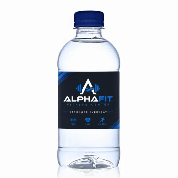 12 oz Bottled Water - Custom Coasters Now