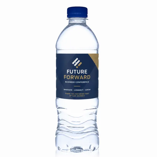 16.9 oz Standard Custom Label Water Bottles - Custom Coasters Now