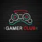 Gamer Club Neon Sign - Custom Coasters Now