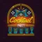 Cocktail Party Neon Sign - Custom Coasters Now
