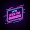 Open For Business Neon Sign - Custom Coasters Now