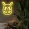 Cute Pikachu Neon Sign - Custom Coasters Now