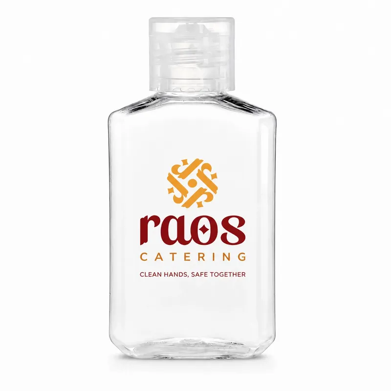 Sanitizer Octagonal Bottles - Custom Coasters Now