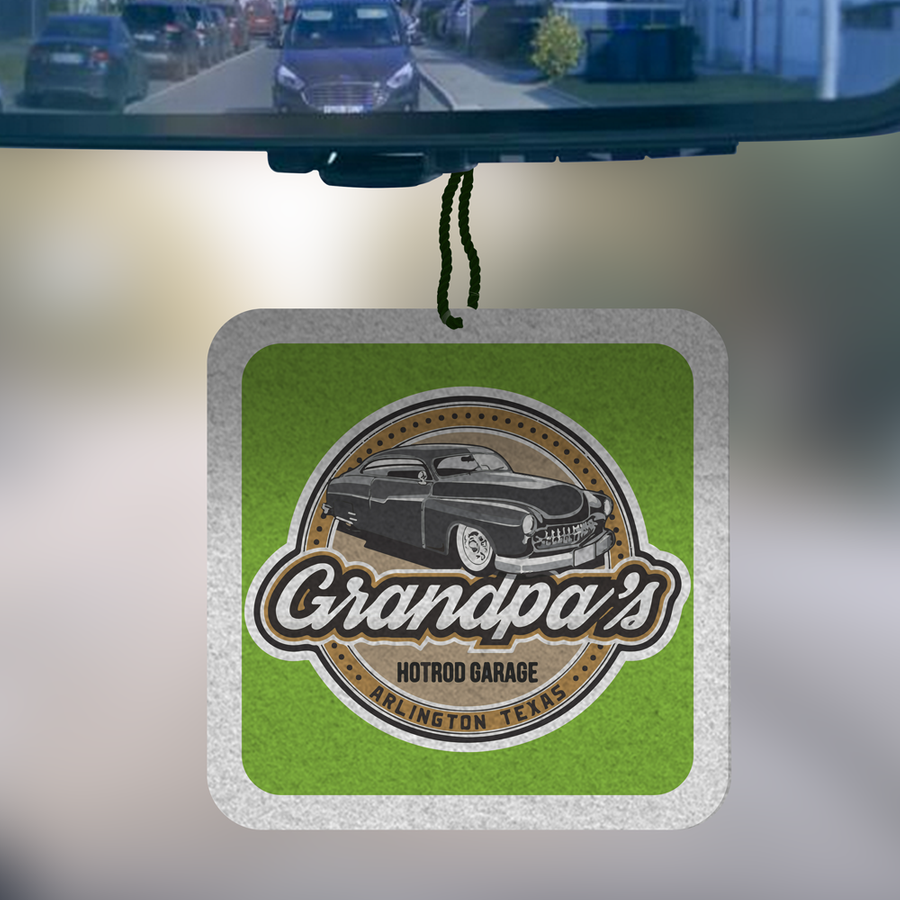 Hanging Air Freshener - Custom Coasters Now