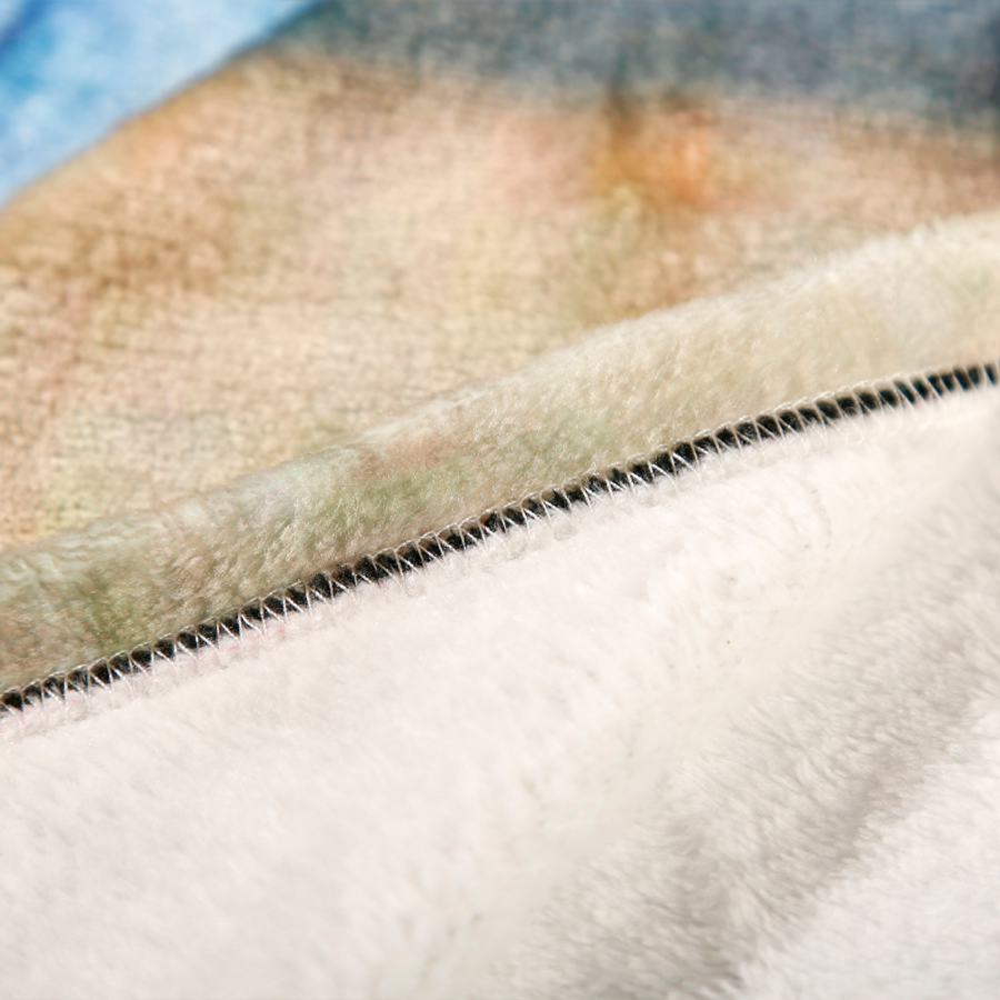 Plush Fleece Blanket - Custom Coasters Now