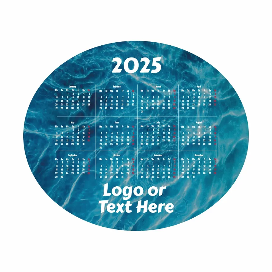 Nautical Calendar Mouse Pad - Custom Coasters Now