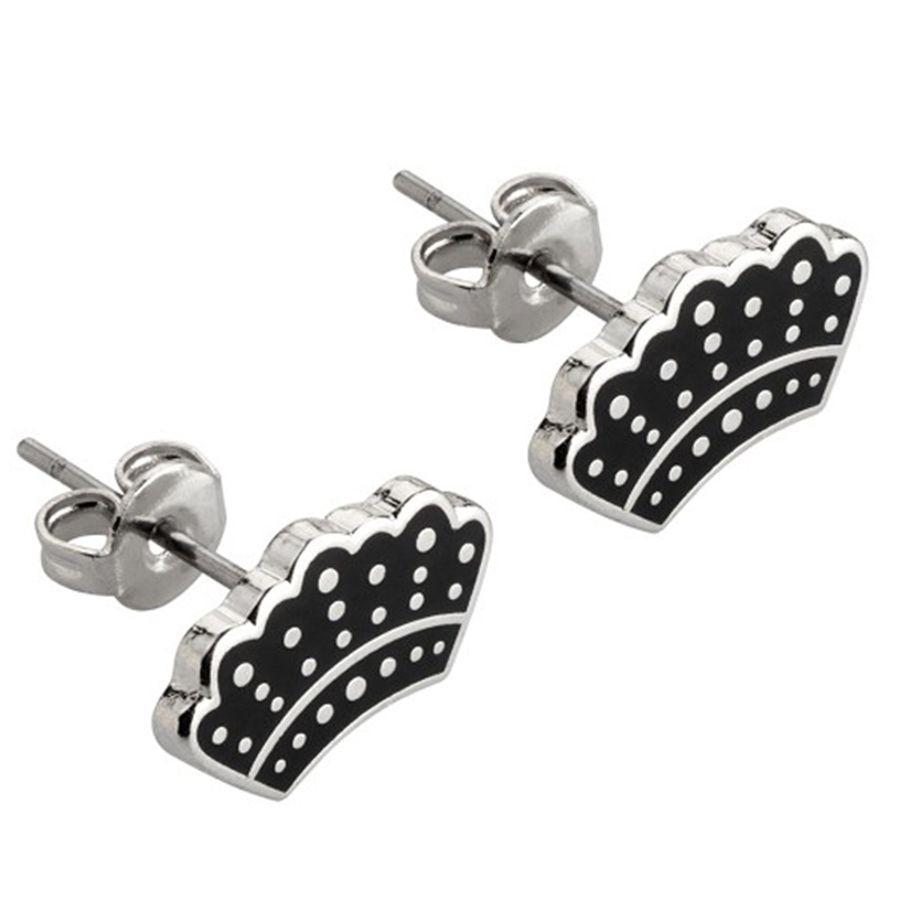 Hard Enamel Metal Earrings - Custom Coasters Now