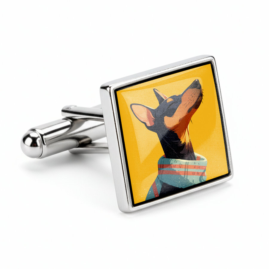 Epoxy Cufflinks - Custom Coasters Now