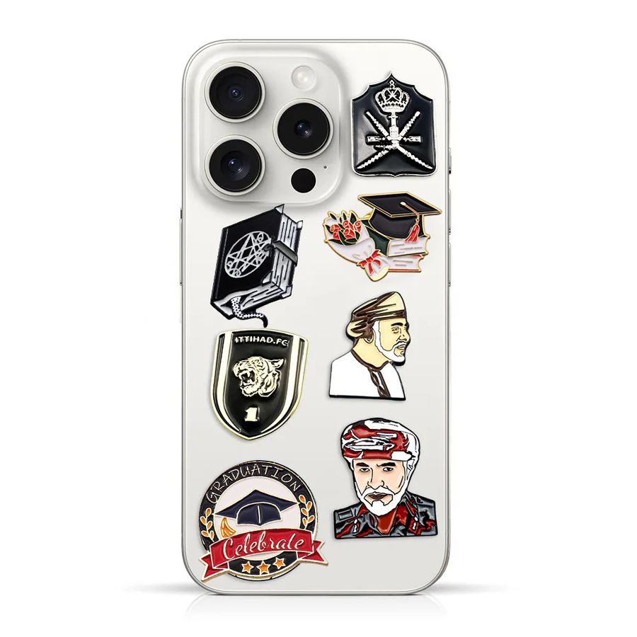 Soft Enamel Metal Sticker - Custom Coasters Now