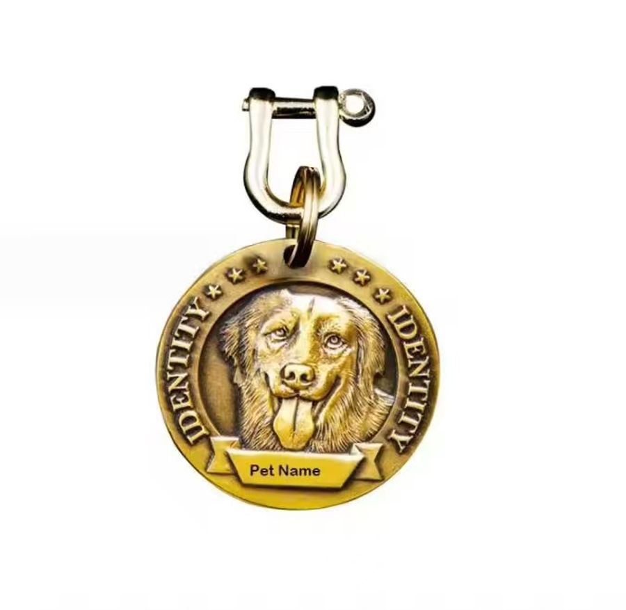 Copper Dog Tags - Custom Coasters Now