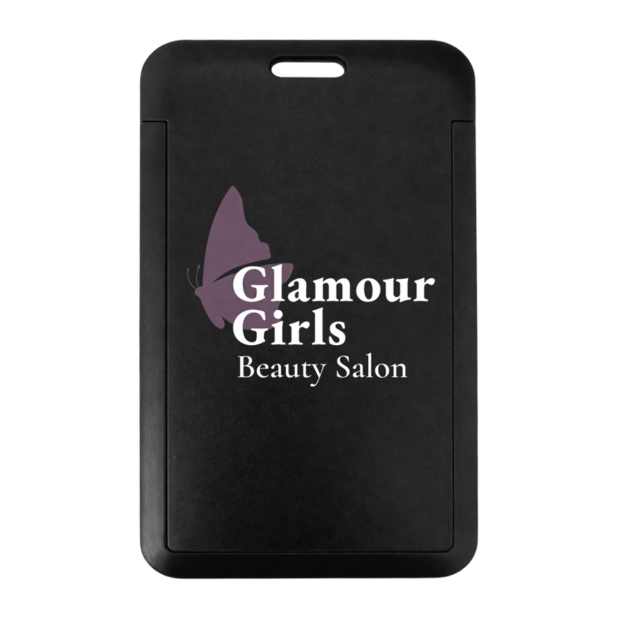 Full Color Printed Plastic Holder - Custom Coasters Now