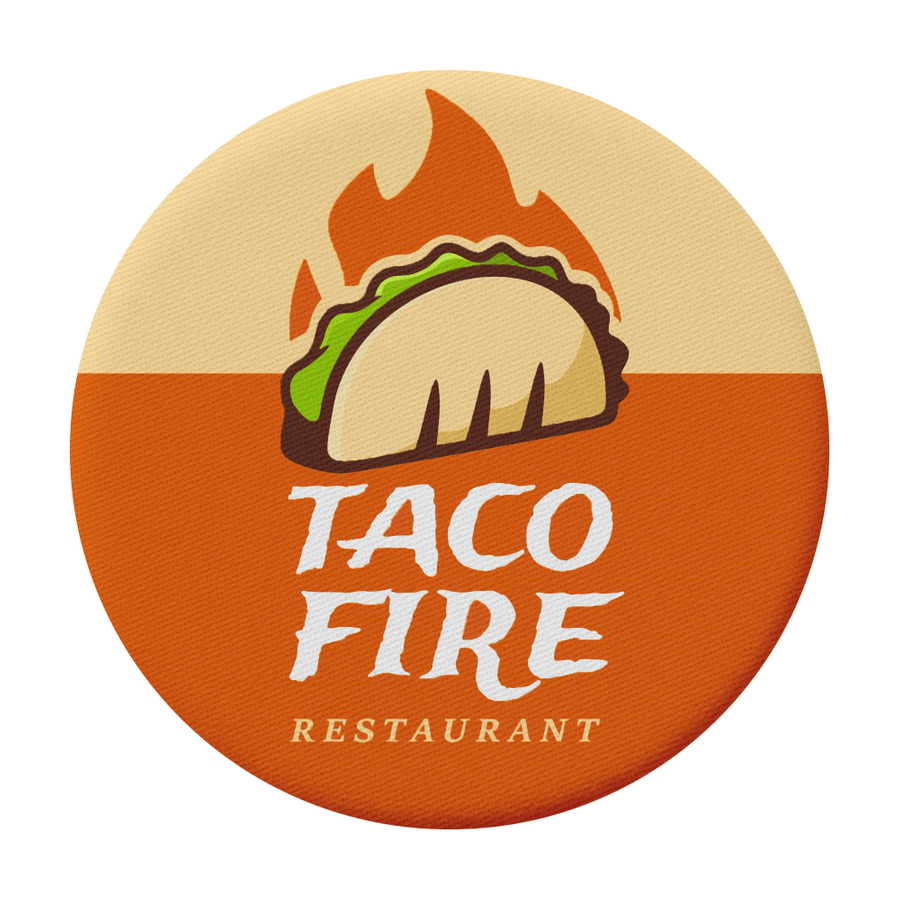 Woven Button Pins - Custom Coasters Now