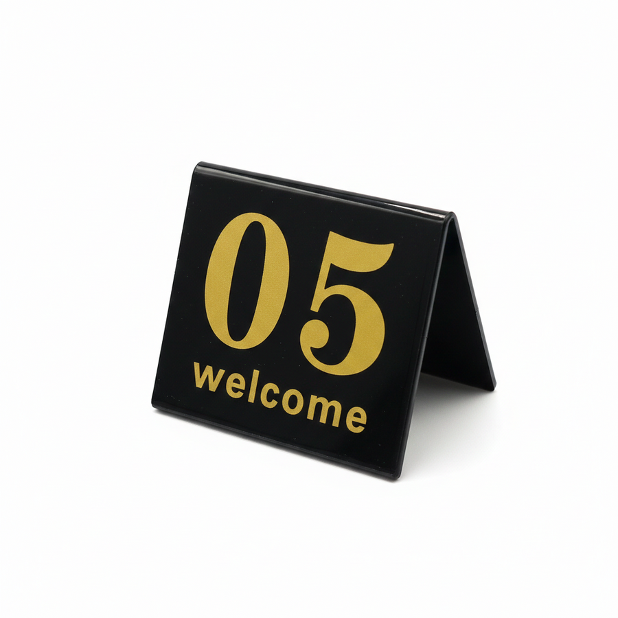 Tent Table Numbers - Custom Coasters Now