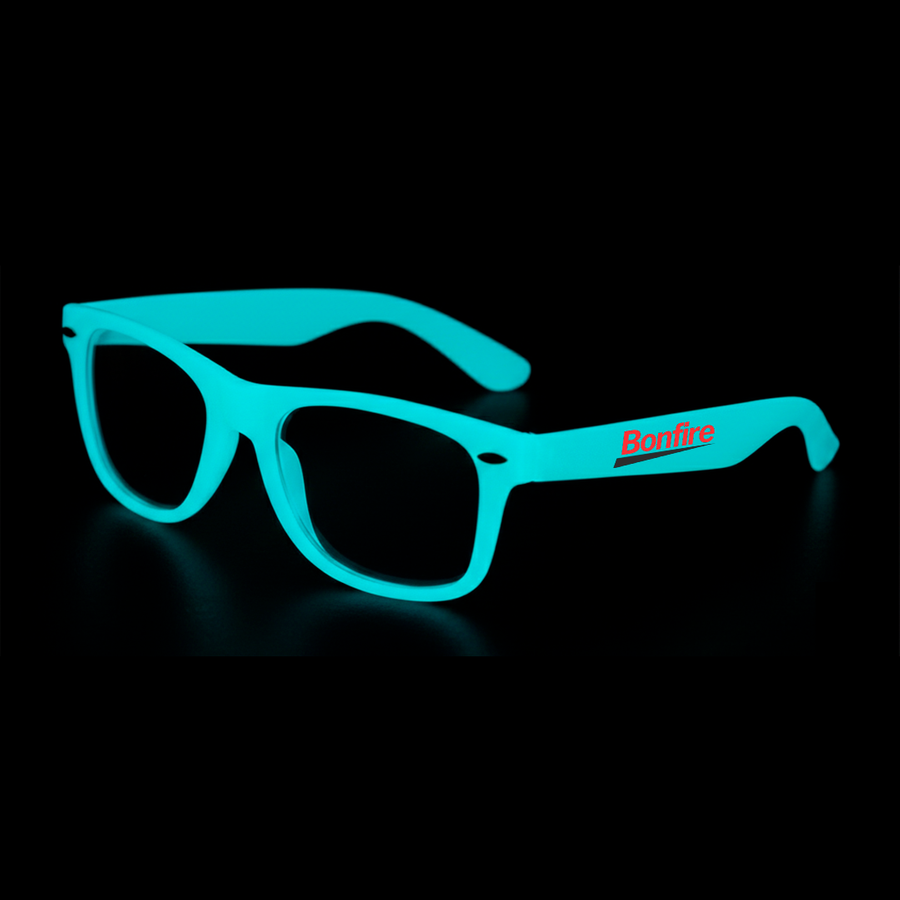 Glow-In-The-Dark Glasses - Custom Coasters Now